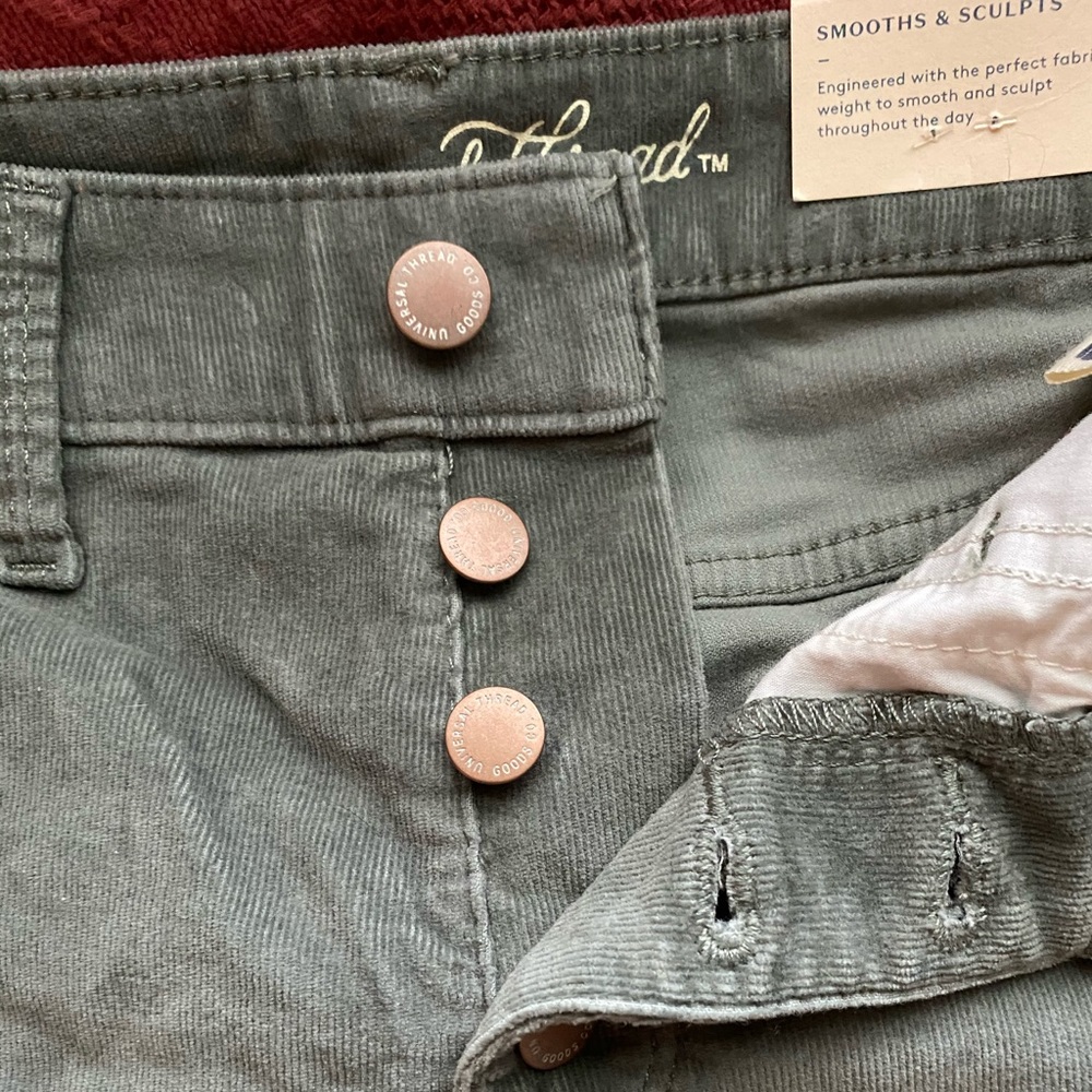 Cordorouy High-Waisted Skinny